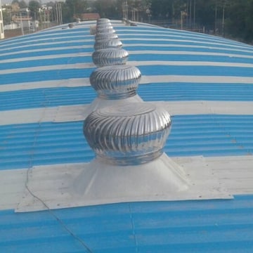 Airovent Polycarbonate sheet with curv dom